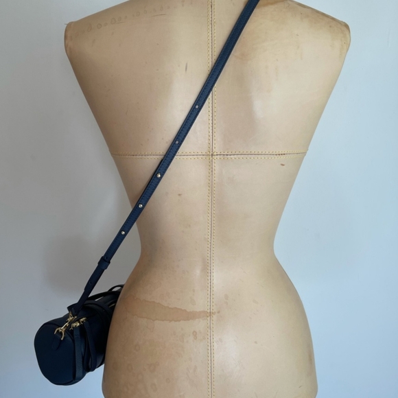 Mansur Gavriel blue mini duffle crossbody bag NWT - Picture 3 of 7